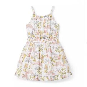 Destination tropical print sundress